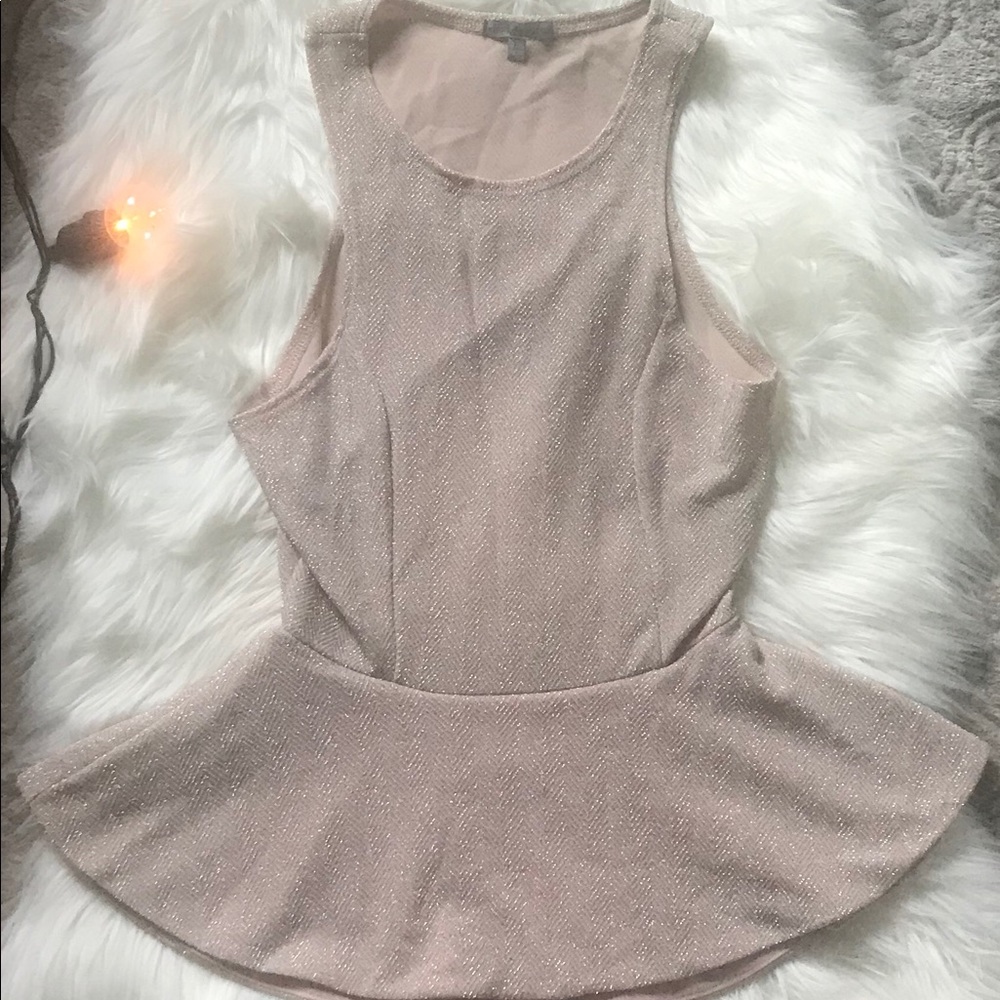 Open Back Sparkly Tank